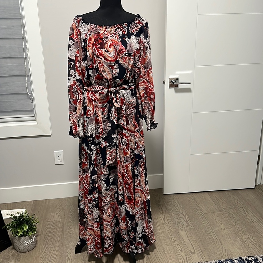 Printed Maxi Dress